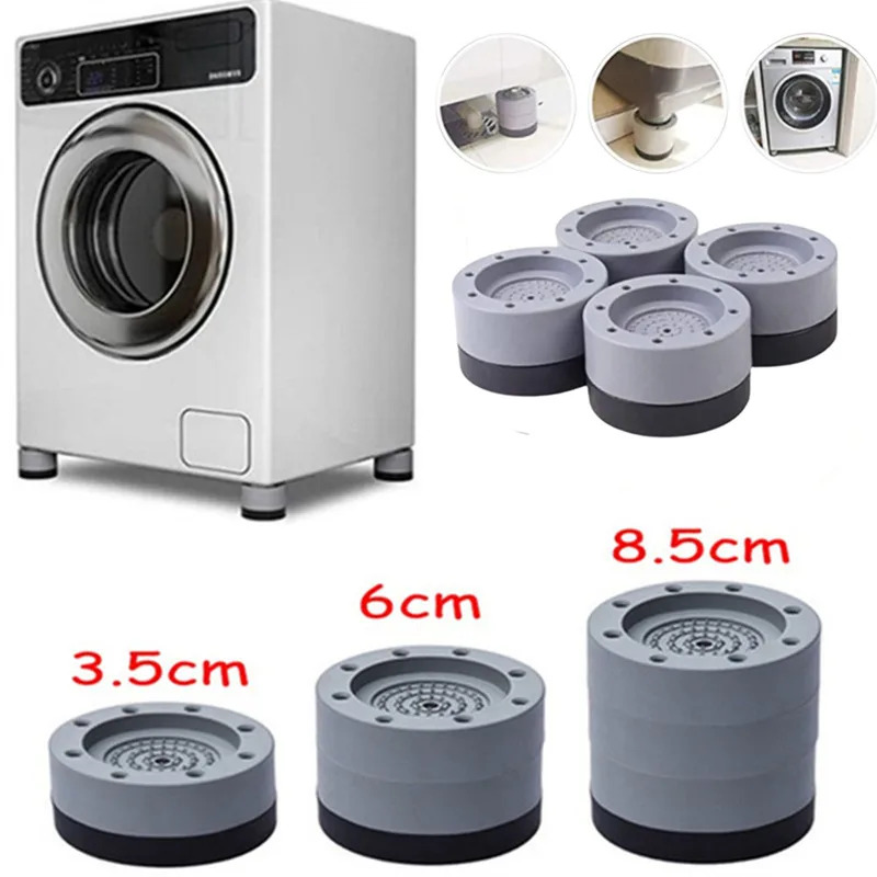 Furniture Foot Pad - 4 Pcs Washing Machine Anti Vibration