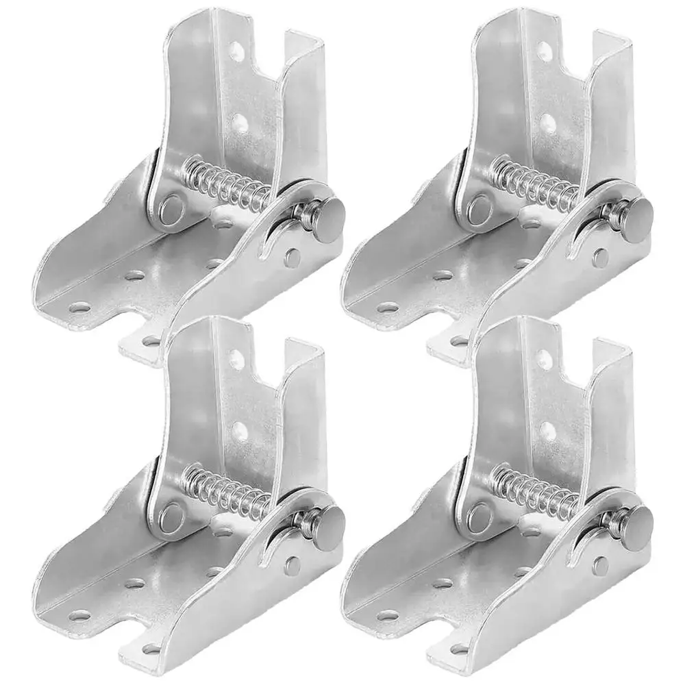Furniture Hardware For Legs - 4Pcs/set 90 Degree Self-Locking Folding Hinge