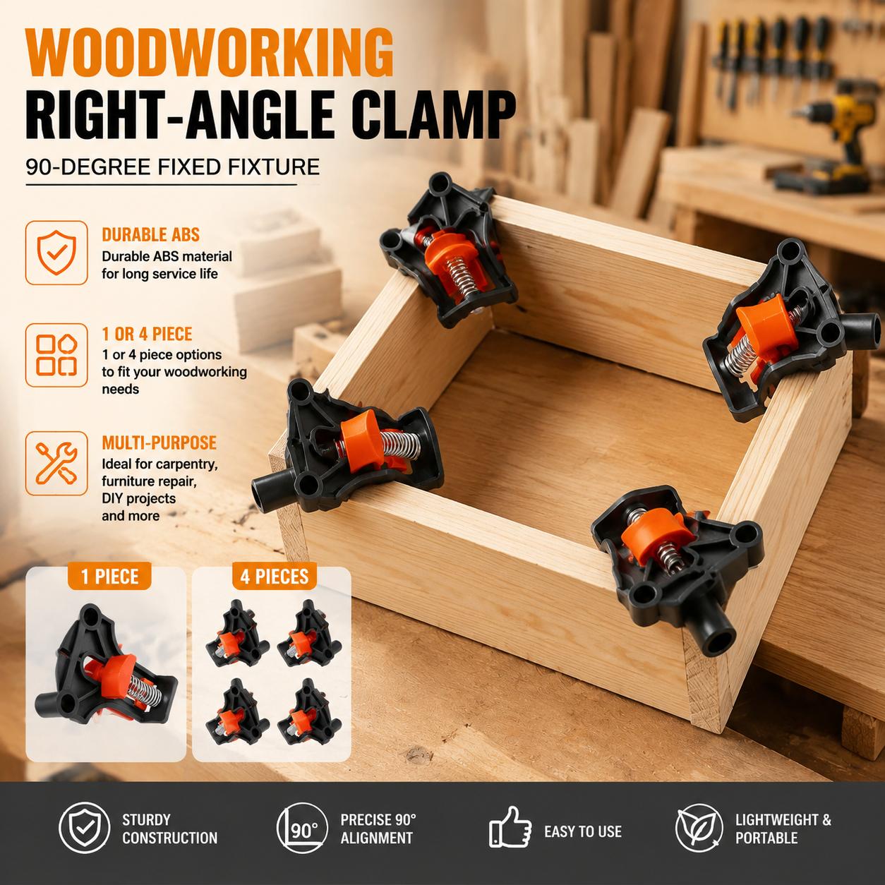 Premium 90 Degree Right Angle  - Furniture Joinery Hardware recension och pris