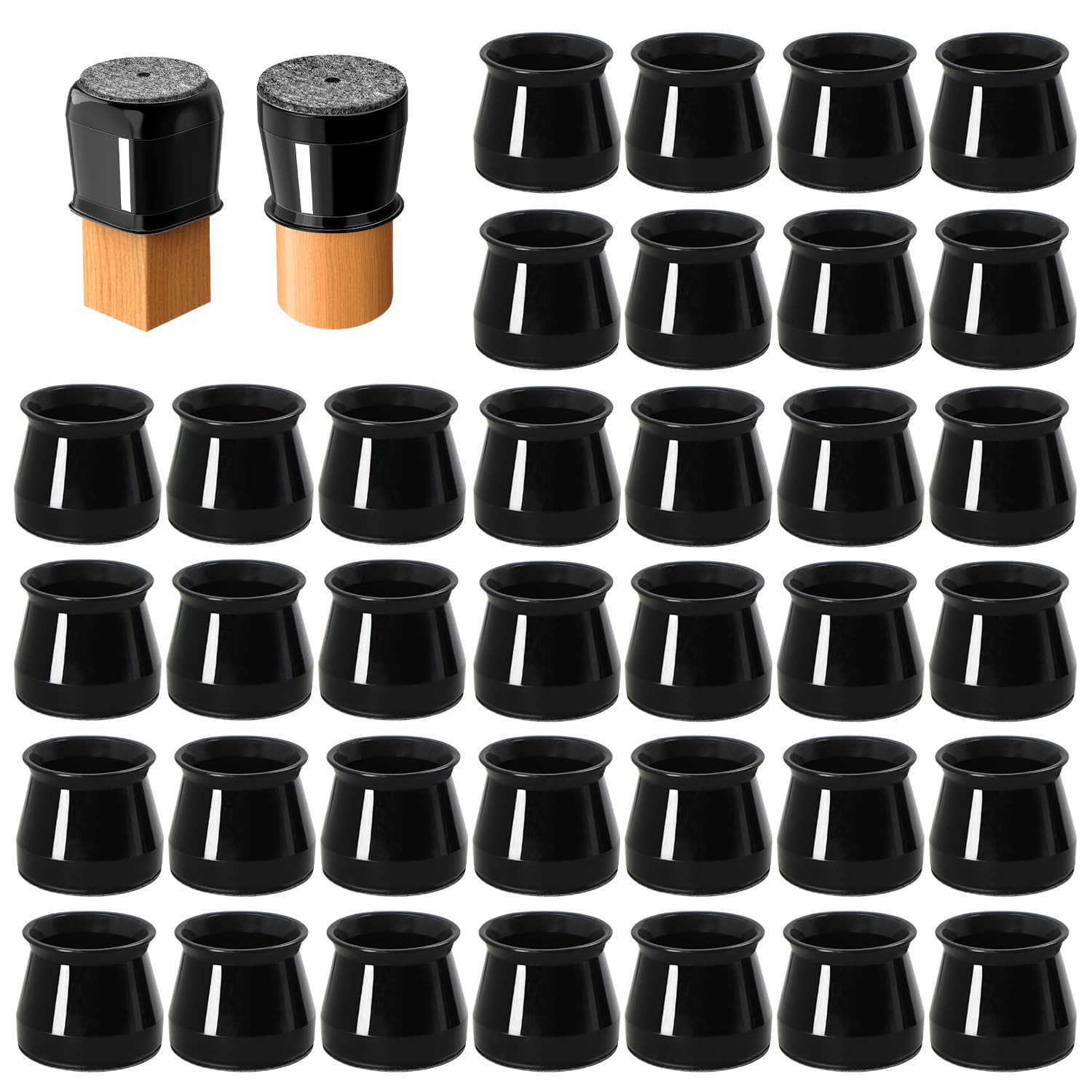 16 Pcs Chair Leg Floor Protect - Furniture Foot Pad recension och pris