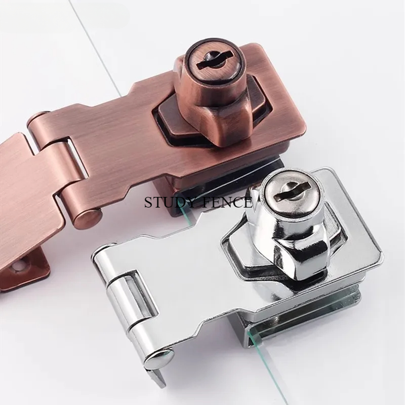 Non Punched Glass Door Lock St - Furniture Hardware Store recension och pris