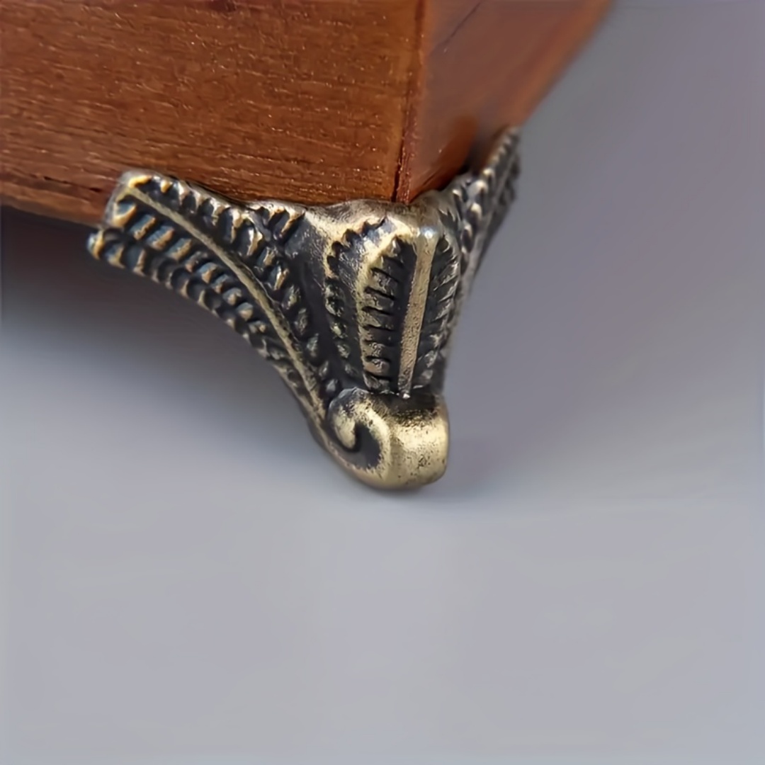 8Pcs Antique Corner Protector  - Furniture Hardware For Legs recension och pris