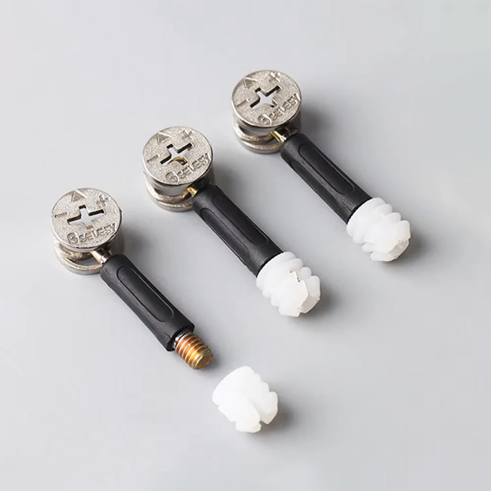 50/100Pcs 3 in 1 Furniture Con - Furniture Joinery Hardware recension och pris