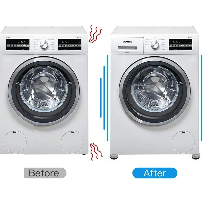 4 Pcs Washing Machine Anti Vib - Furniture Foot Pad recension och pris