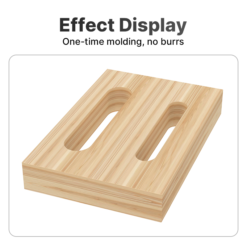 H‌UHAO 4 Flute Woodworking Rou - Furniture Joining Hardware recension och pris