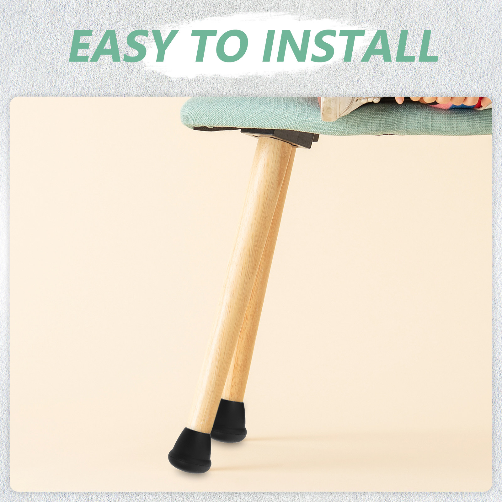 4Pcs Anti-Slip Chair Leg Prote - Furniture Foot Pad recension och pris
