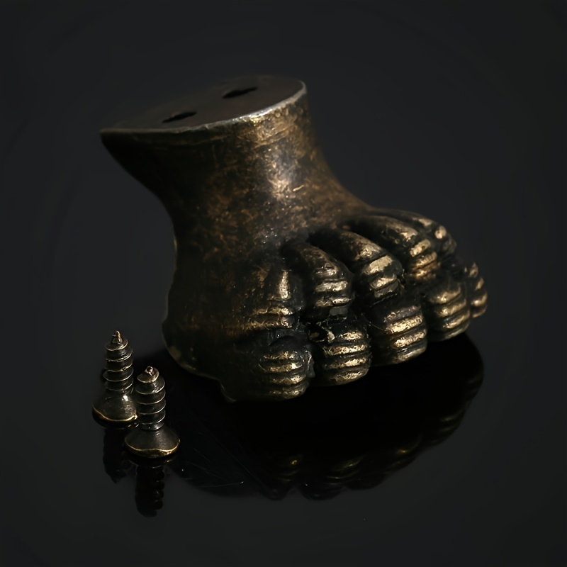 4pcs Antique Foot Brass Jewelr - Furniture Hardware For Legs recension och pris