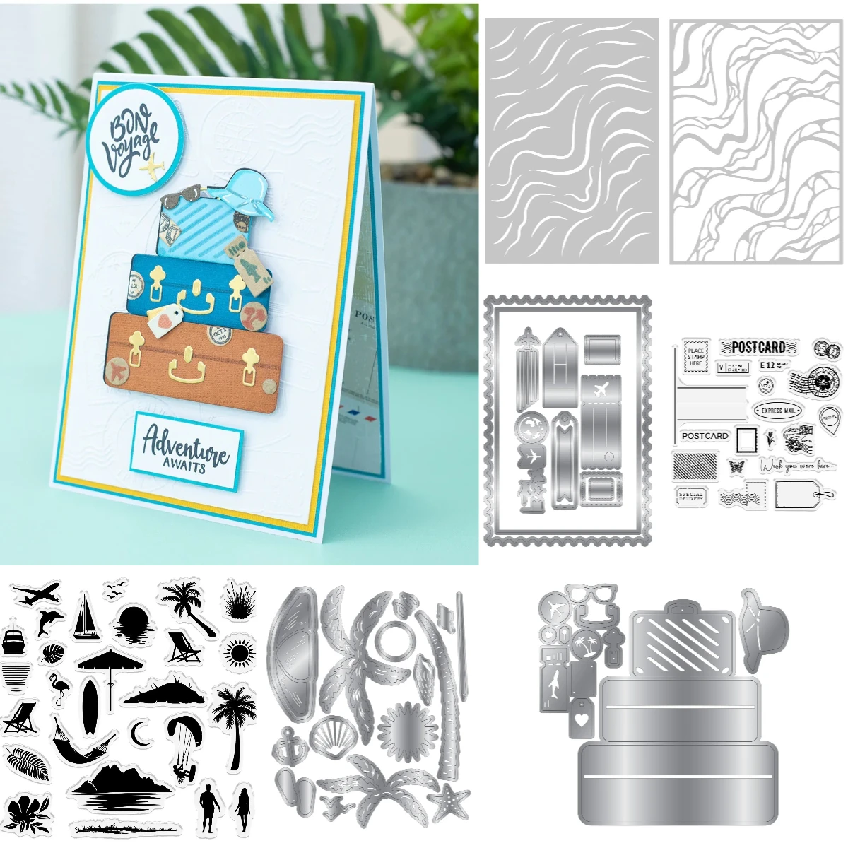 Island Paradise Scene Stamp Se - Furniture Paradise & Hardware Ghaziabad Photos recension och pris