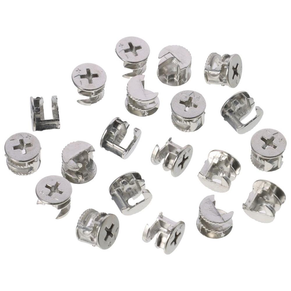 20PCS Zinc Cam Lock Nut Durabl - Furniture Joinery Hardware recension och pris