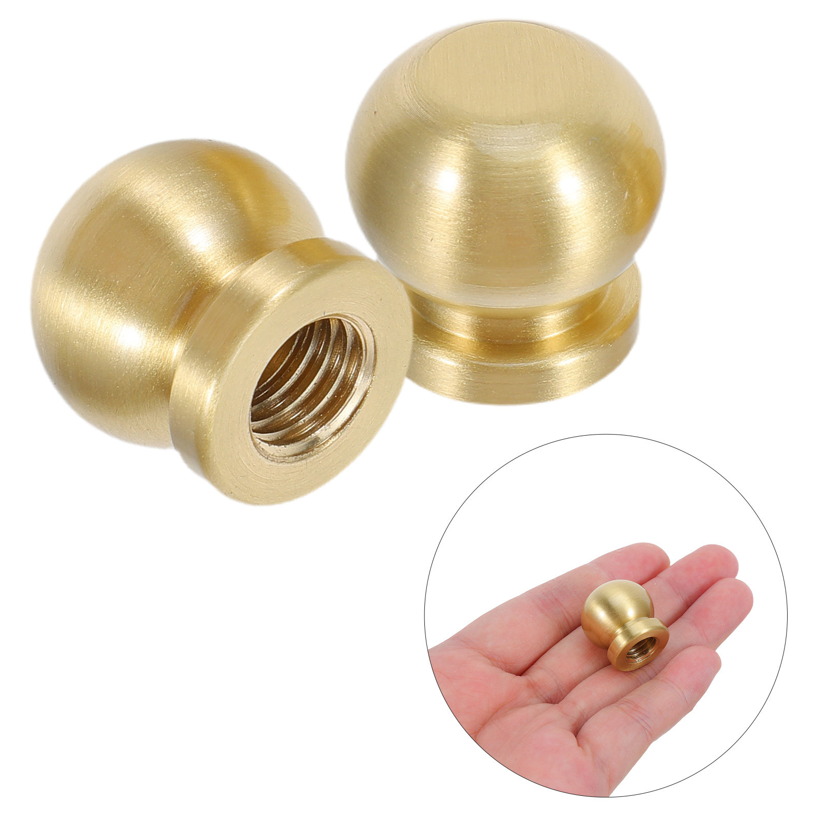 4pcs Brass Wooden Box Feet Bal - Furniture Hardware Replacement recension och pris