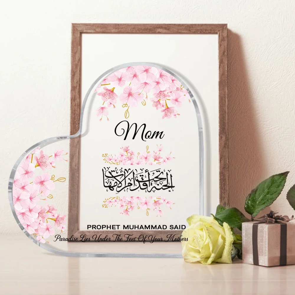 Heart Acrylic Desk Plaque Mom  - Furniture Paradise & Hardware Ghaziabad Photos recension och pris