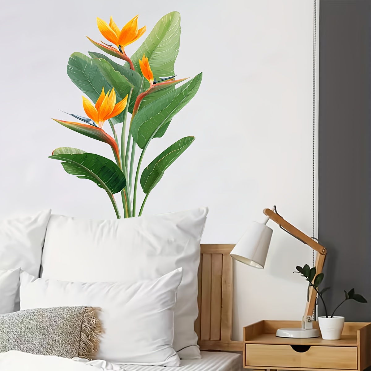 1 Piece of Jungle Leaf Wall St - Furniture Paradise & Hardware Ghaziabad Photos recension och pris