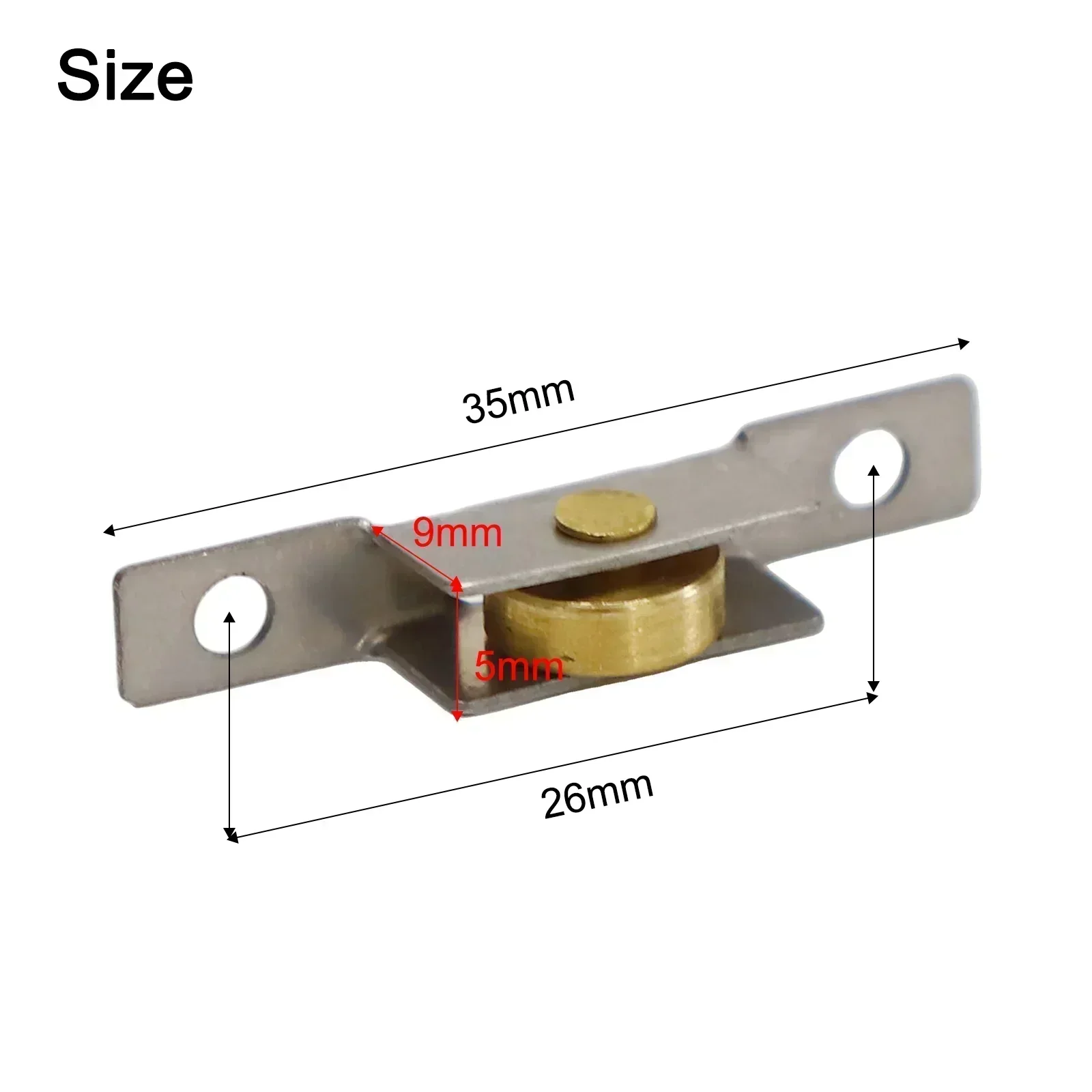 10PCS Window Screen Pulley Sli - Furniture Joinery Hardware recension och pris