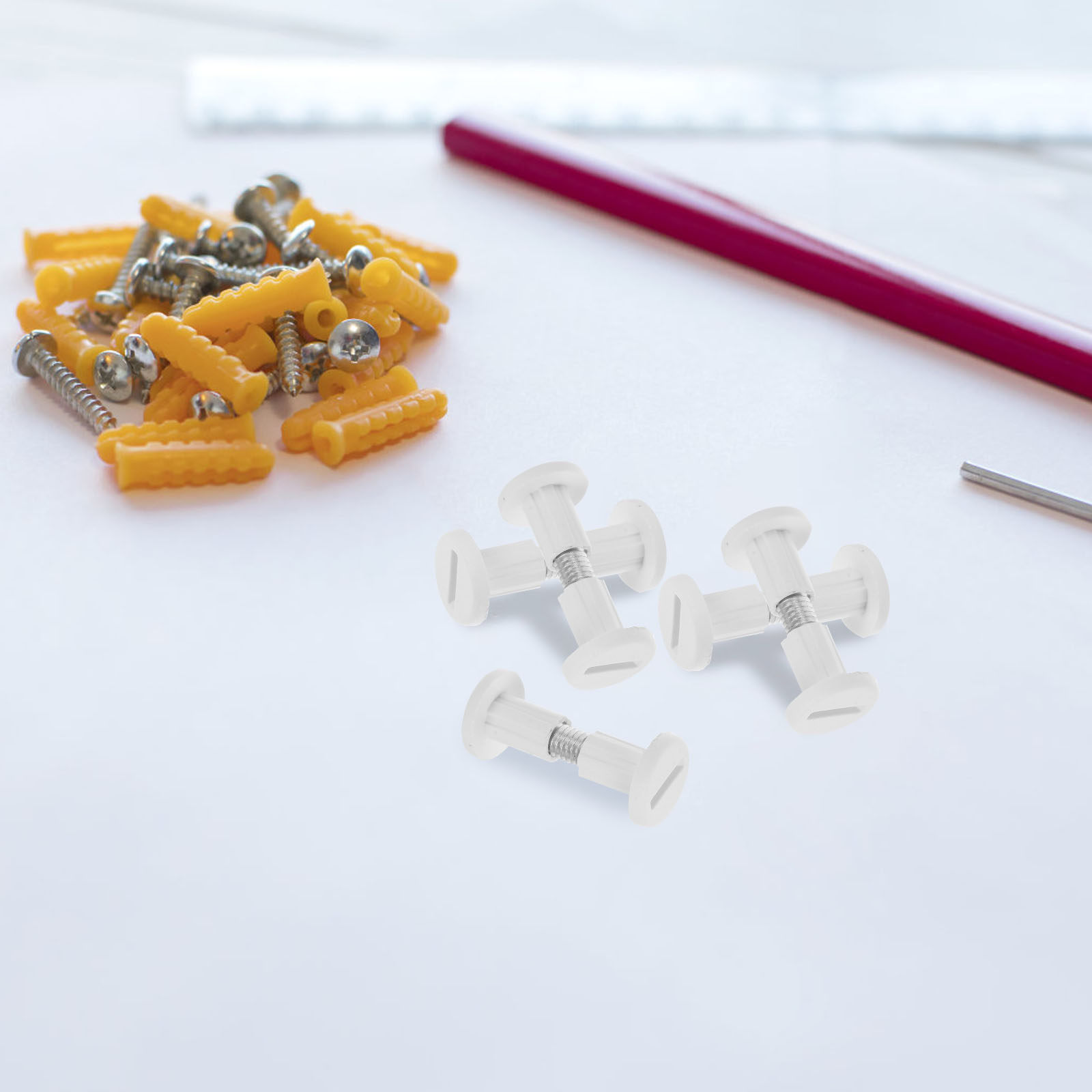 50Pcs Furniture Board Fastener - Furniture Joining Hardware recension och pris