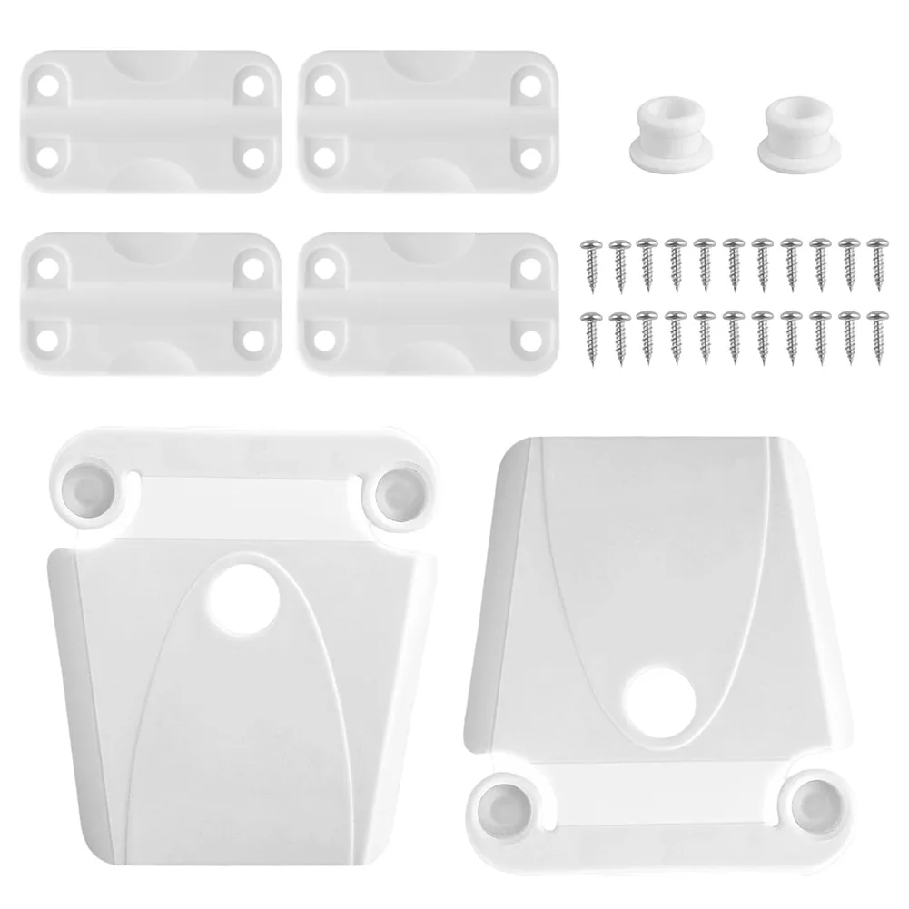 4Pack Hinges And 2 Latches Rep - Furniture Hardware Replacement recension och pris