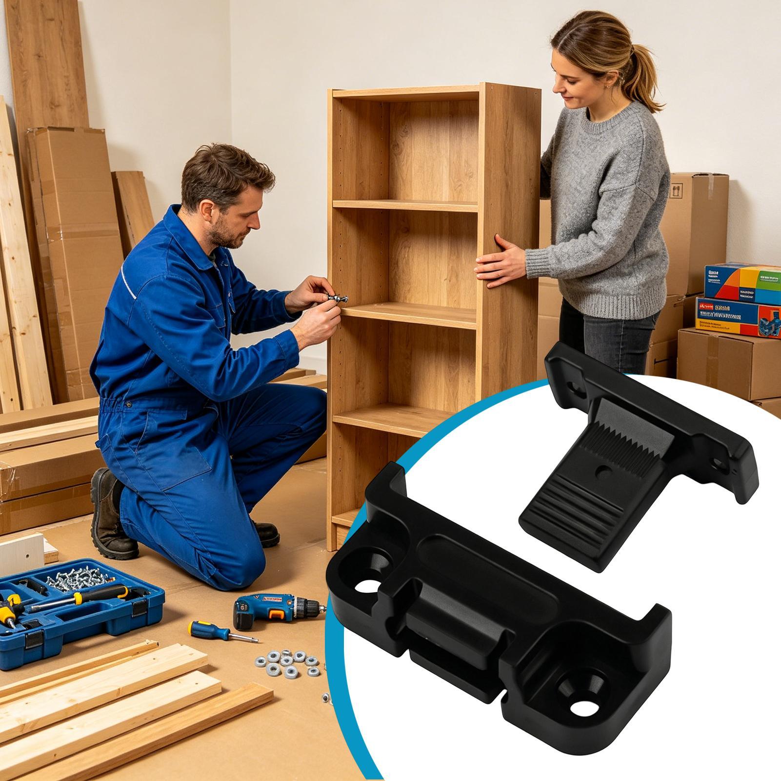 Wall Panel Connection Bracket  - Furniture Joining Hardware recension och pris