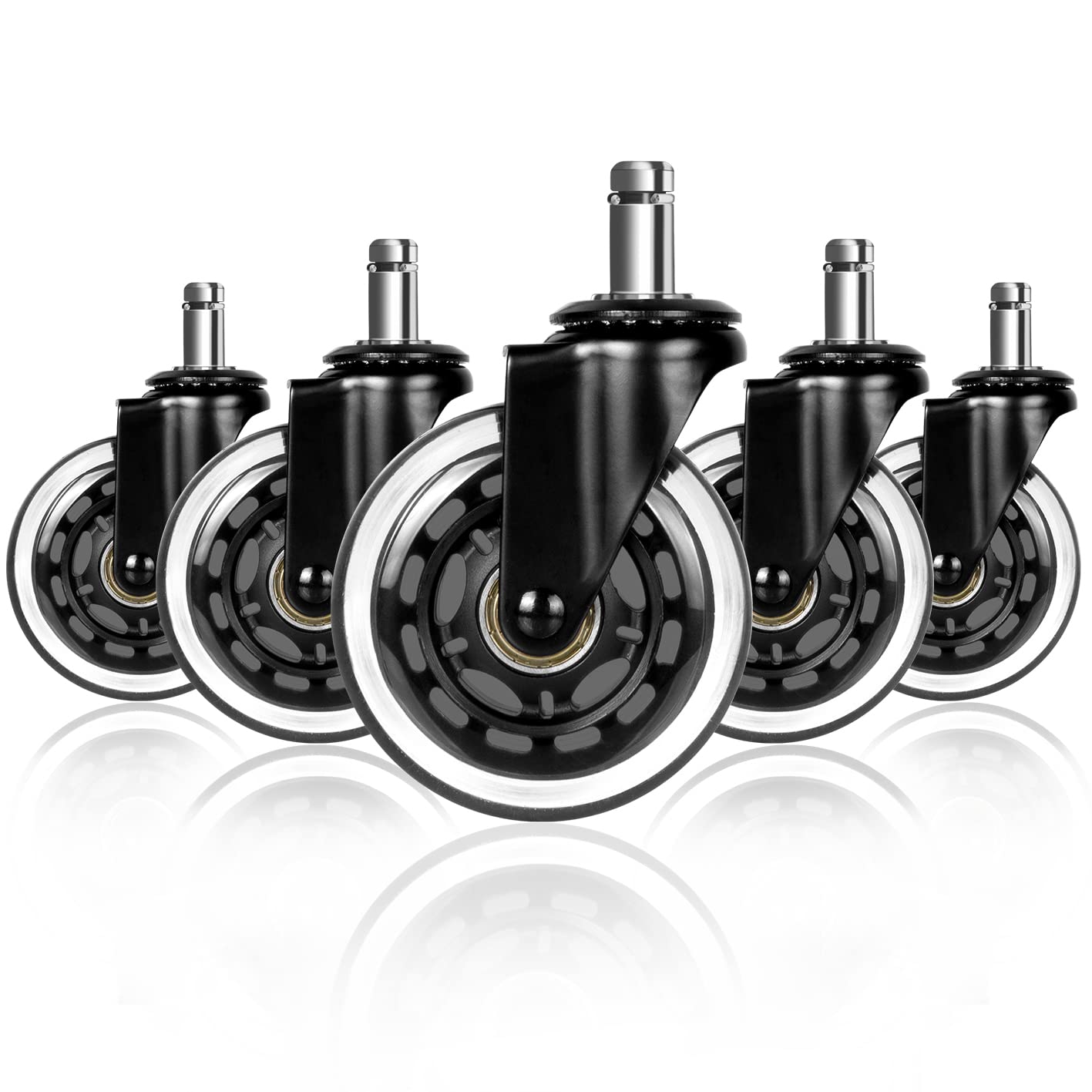5PCS Universal Mute Caster 50K - Furniture Hardware Replacement recension och pris