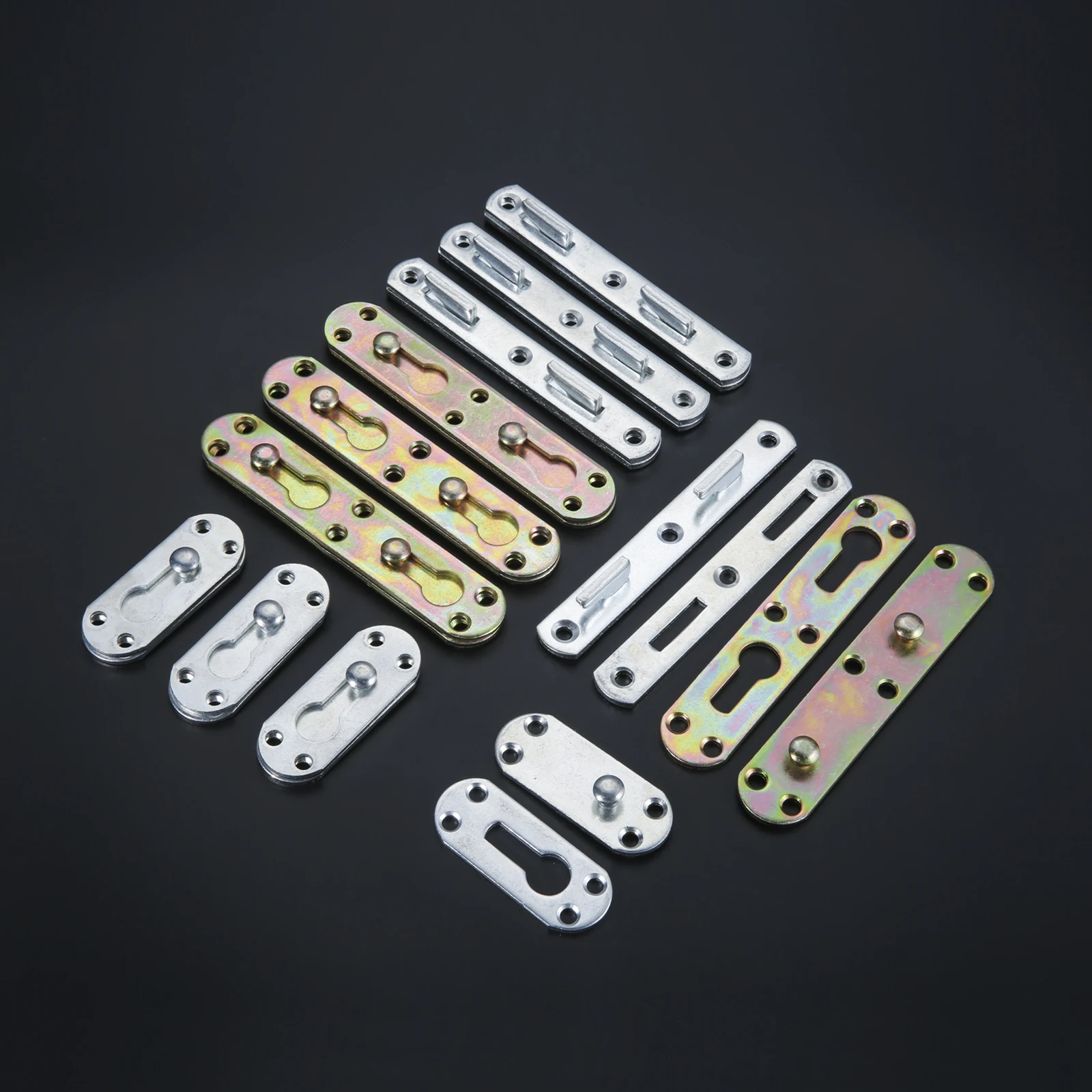4 Sets Thickened Bed Hinge Fit - Furniture Joining Hardware recension och pris